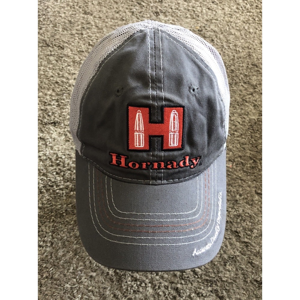 Hornady Ammunition Baseball Hat Mens Bullets Cotton Embroidered